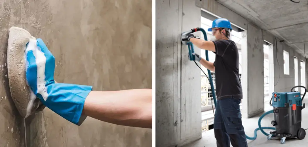How to Clean Concrete Dust From Walls