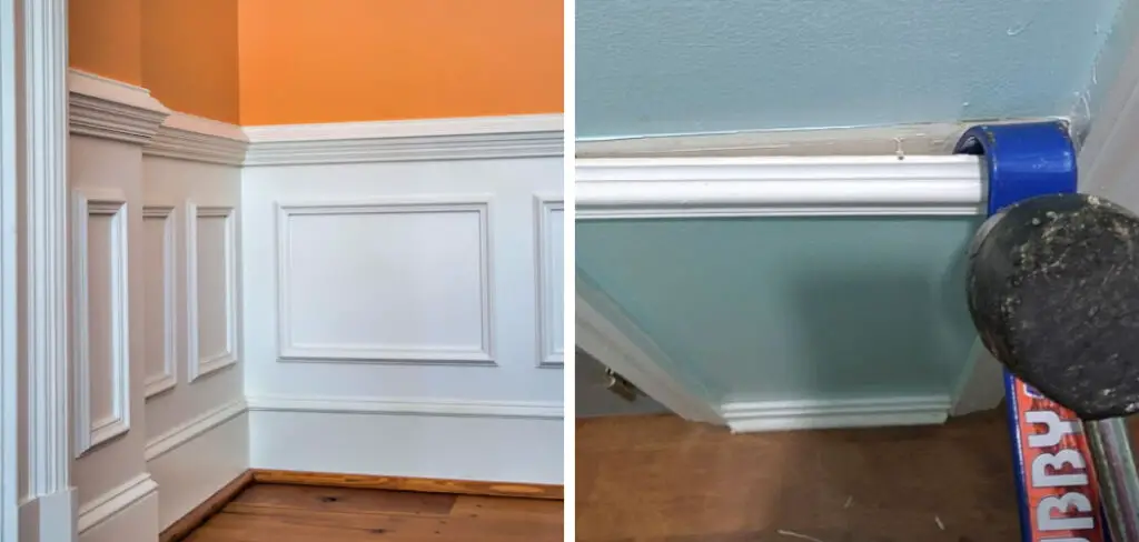How to Remove Chair Rail From Wall