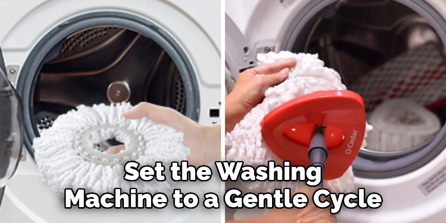 Set the Washing Machine to a Gentle Cycle