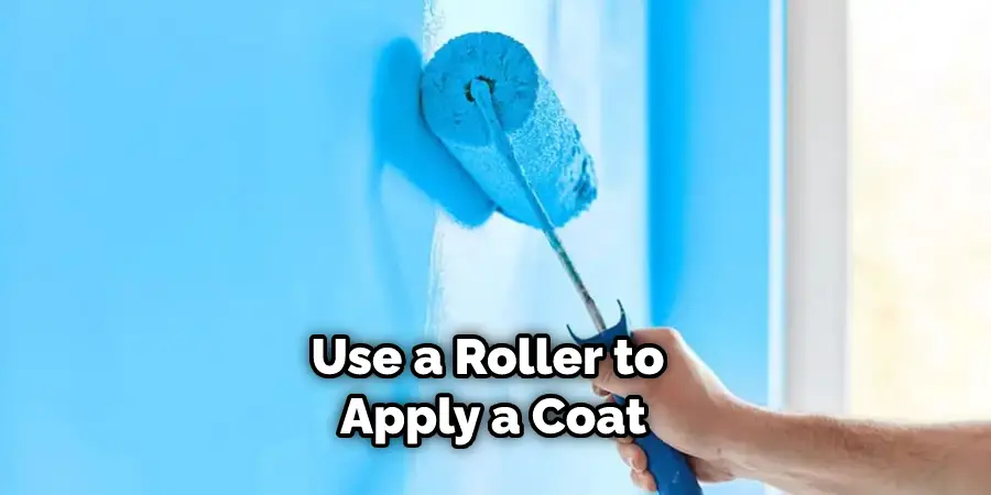 Use a Roller to Apply a Coat