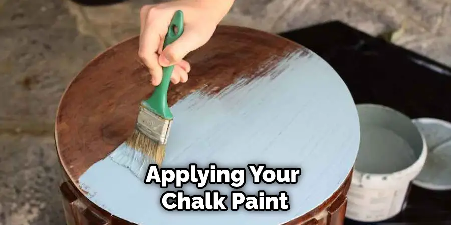 Applying Your Chalk Paint