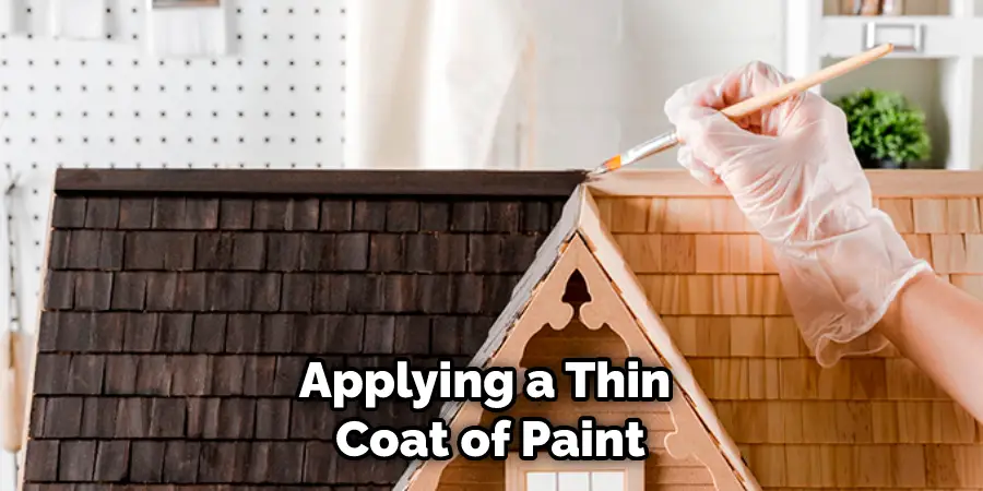 Applying a Thin Coat of Paint