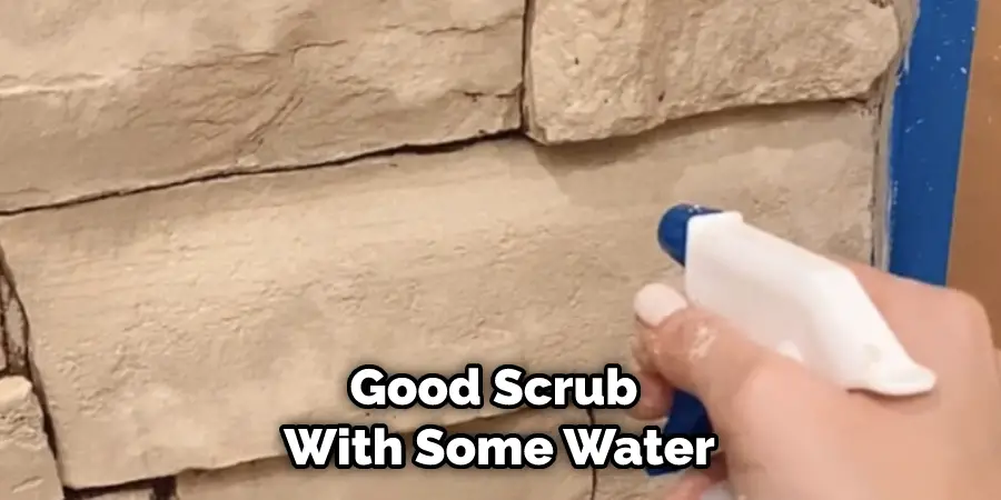 Good Scrub With Some Water