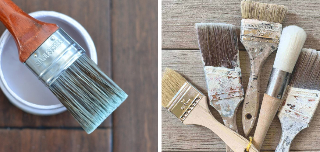 How to Clean Chalk Paint Brushes