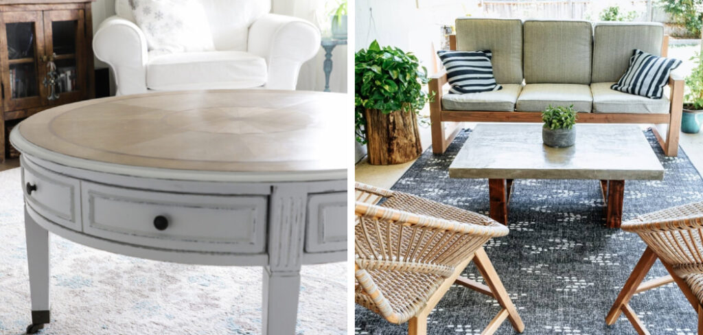 How to Paint a Coffee Table to Look Vintage