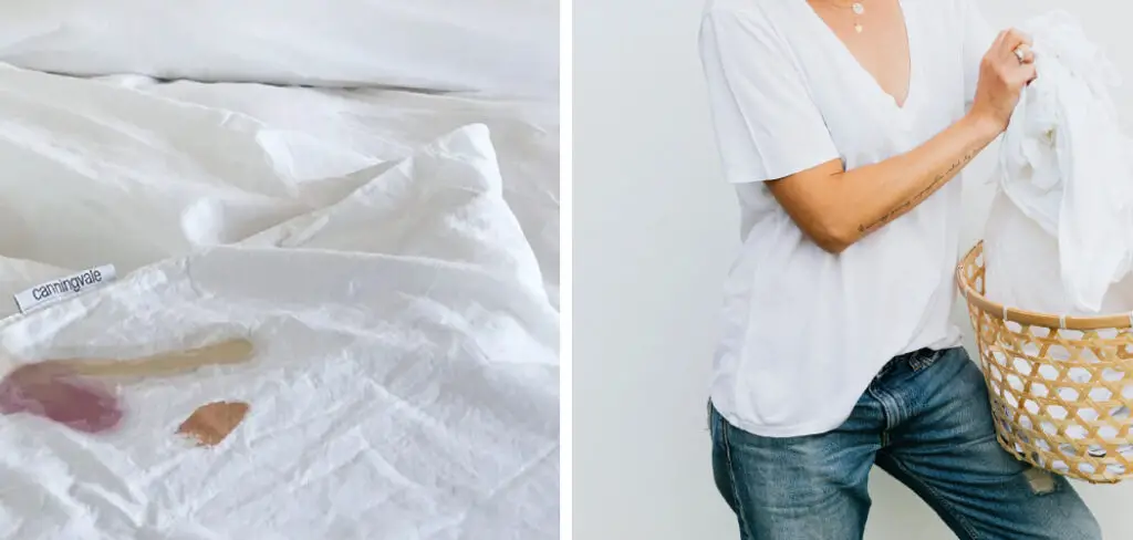 How to Remove Stain From Bedsheet