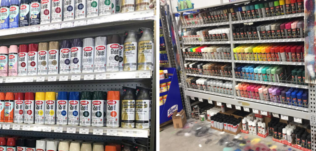 How to Store Spray Paint
