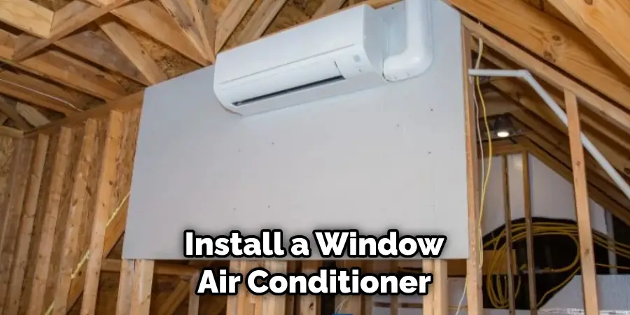 Install a Window Air Conditioner