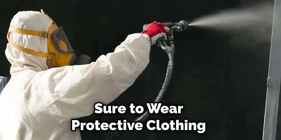 Sure to Wear Protective Clothing 