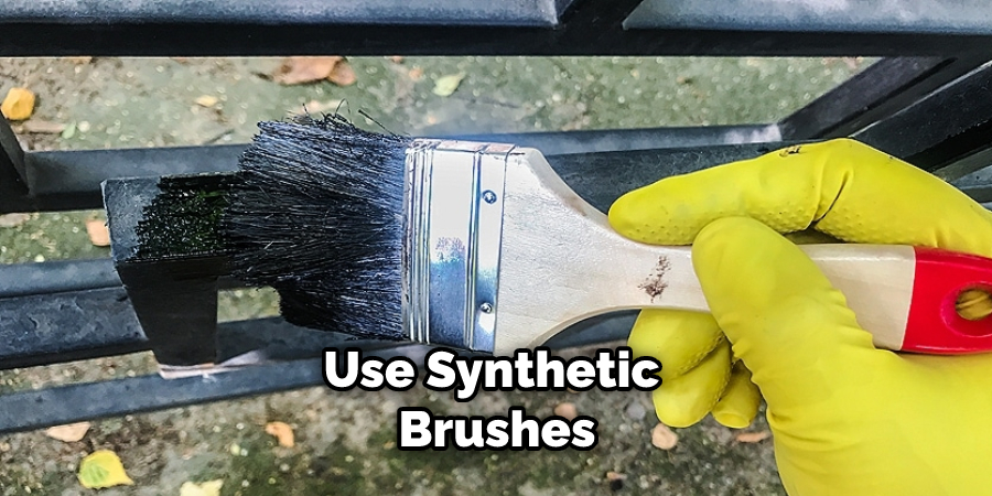Use Synthetic Brushes
