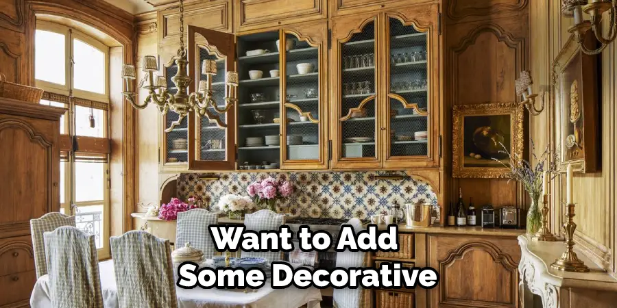 Want to Add Some Decorative