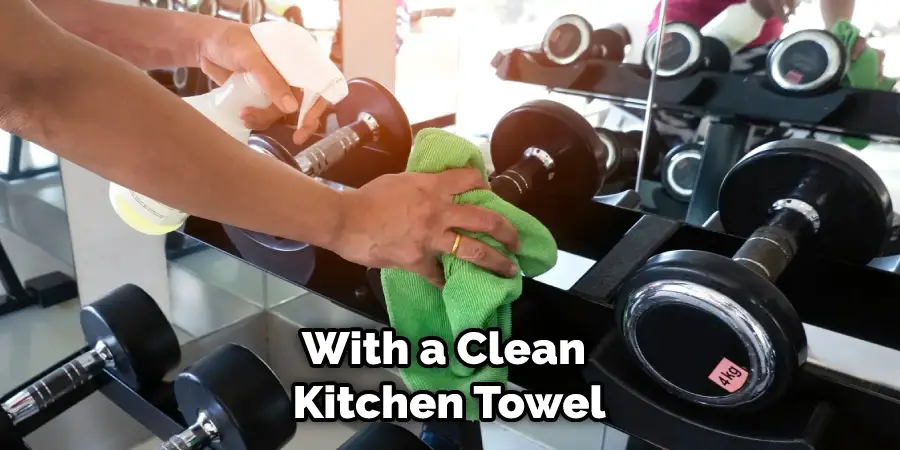 With a Clean Kitchen Towel