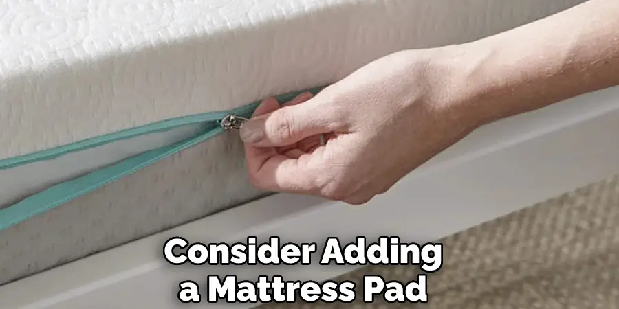 Consider Adding a Mattress Pad