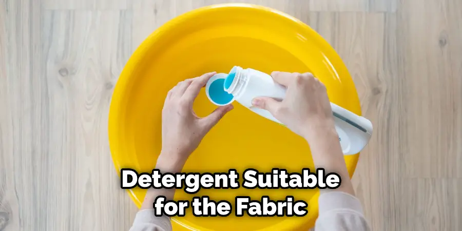 Detergent Suitable for the Fabric