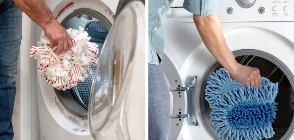 How to Wash O Cedar Mop Head in Washing Machine