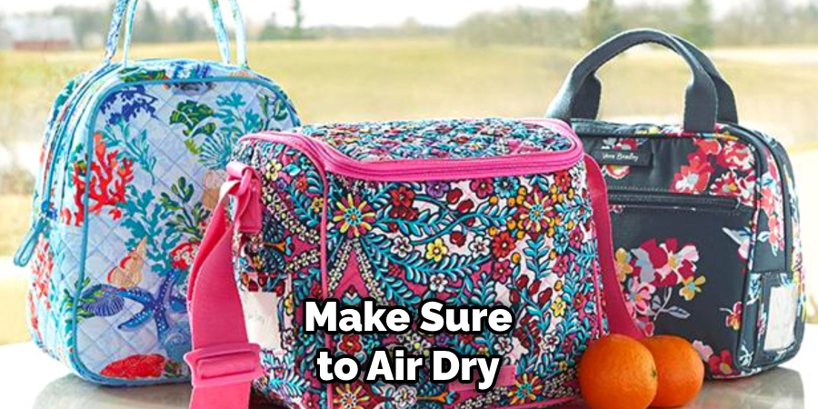 Make Sure to Air Dry
