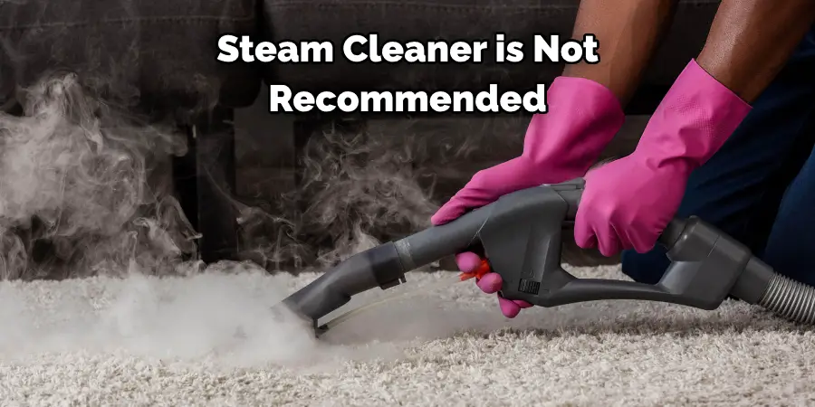 Steam Cleaner is Not Recommended