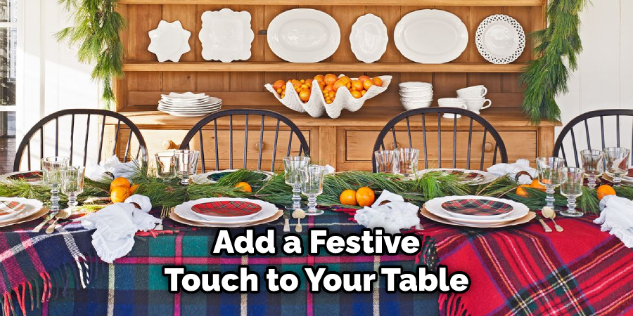 Add a Festive Touch to Your Table