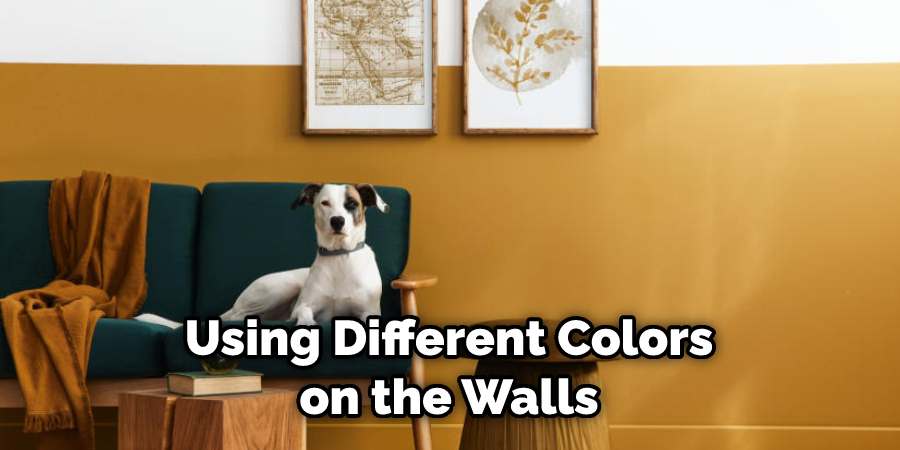 Using Different Colors on the Walls