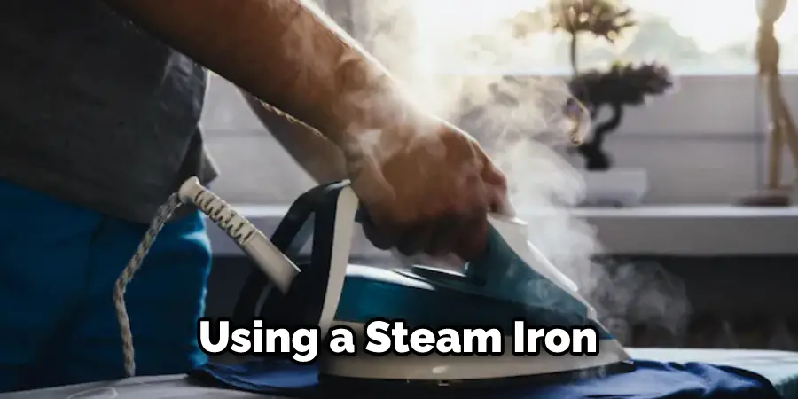 Using a Steam Iron
