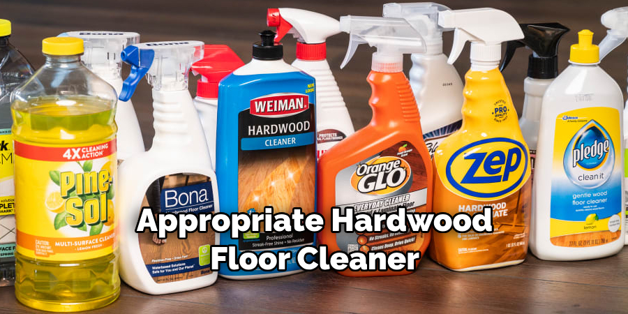 Appropriate Hardwood Floor Cleaner
