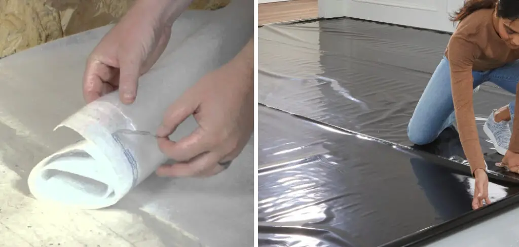 How to Install Vapor Barrier on Floor