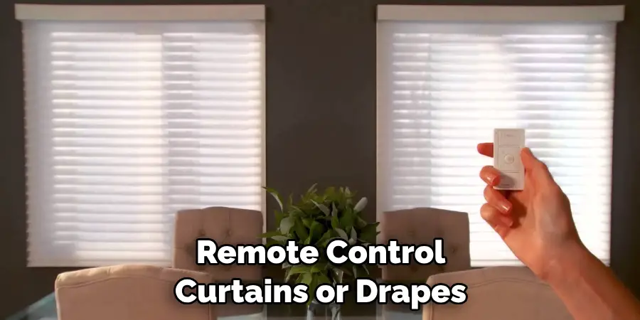 Remote Control Curtains or Drapes