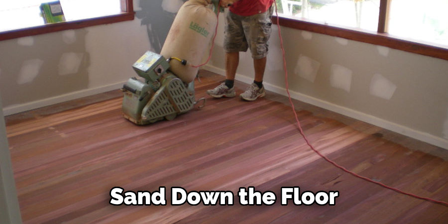 Sand Down the Floor