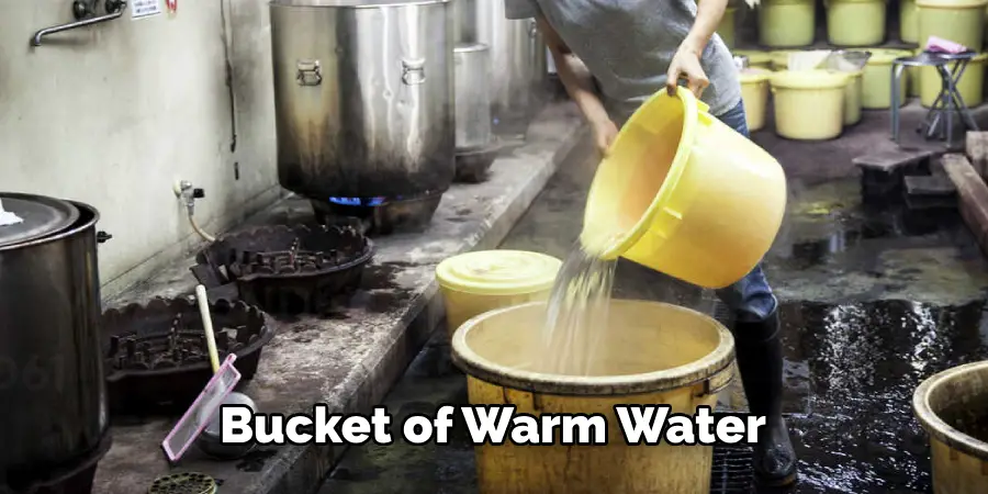 Bucket of Warm Water