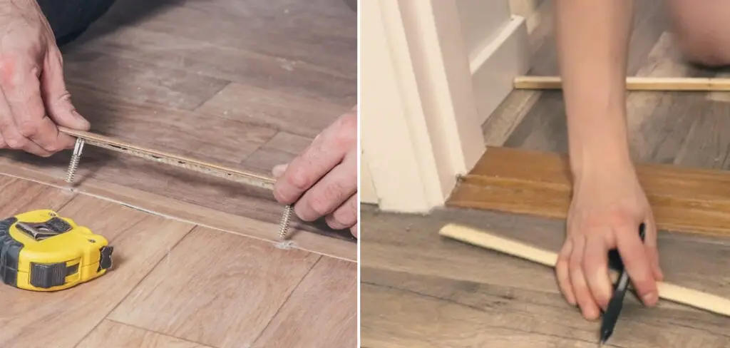 How to Make a Threshold for Uneven Floors