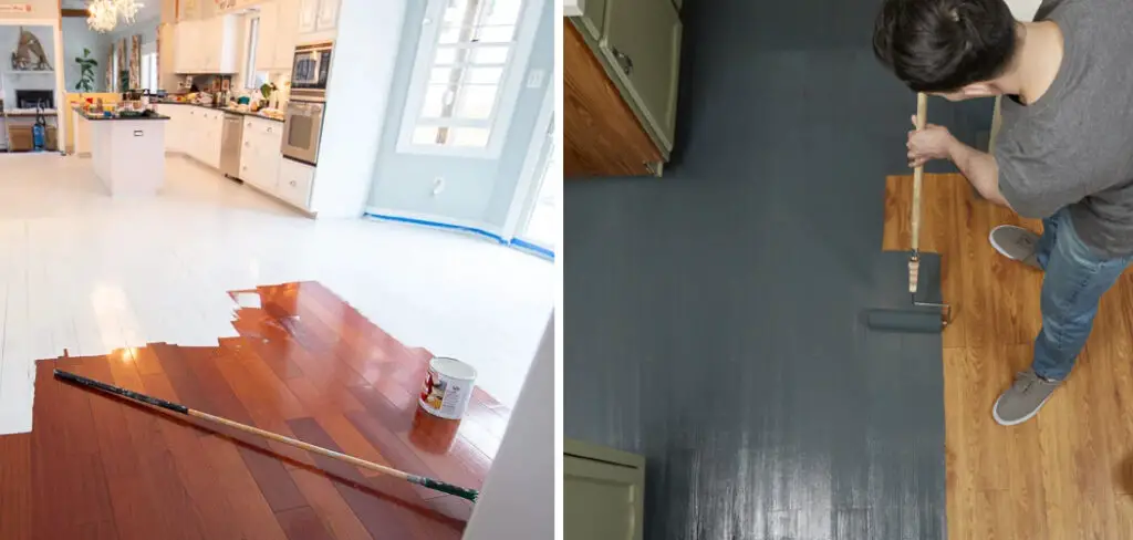 How to Paint Laminate Flooring Without Sanding