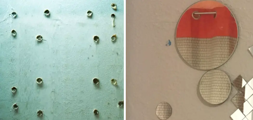 How to Remove Glue Dots from Painted Walls