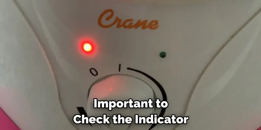 Important to 
Check the Indicator