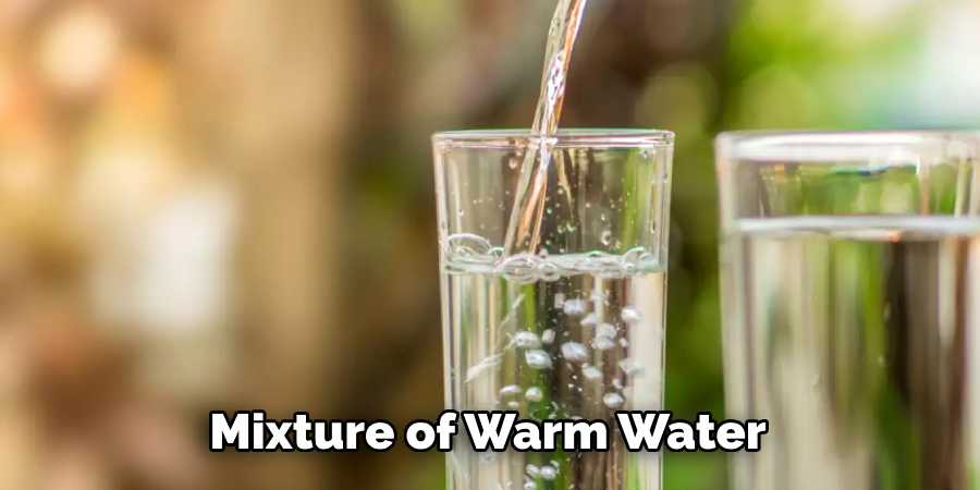 Mixture of Warm Water