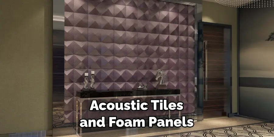 Acoustic Tiles and Foam Panels