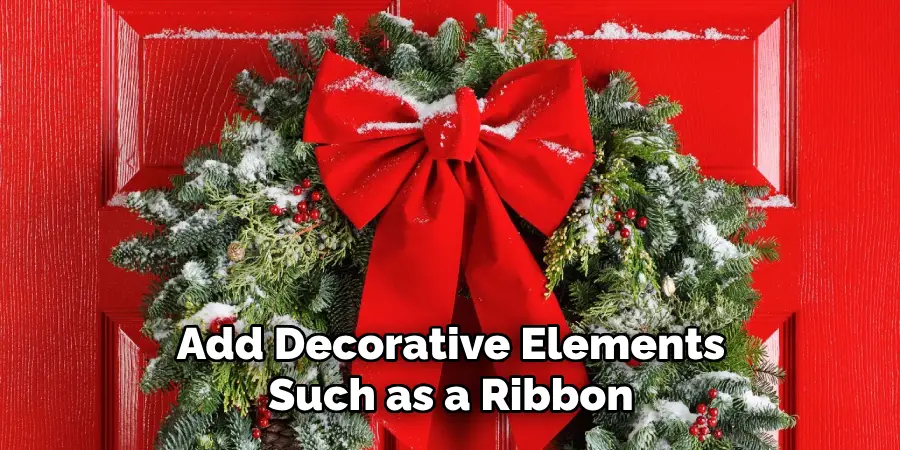 Add Decorative Elements Such as a Ribbon