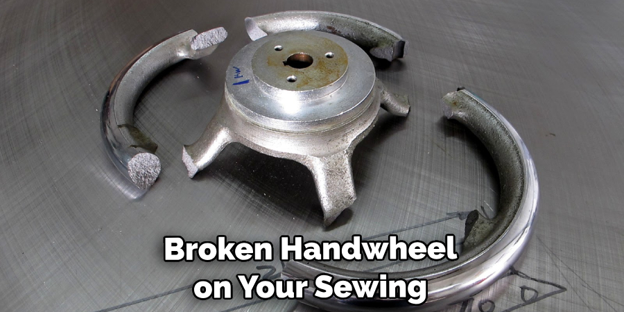 Broken Handwheel on Your Sewing