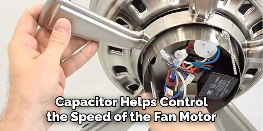 Capacitor Helps Control the Speed of the Fan Motor