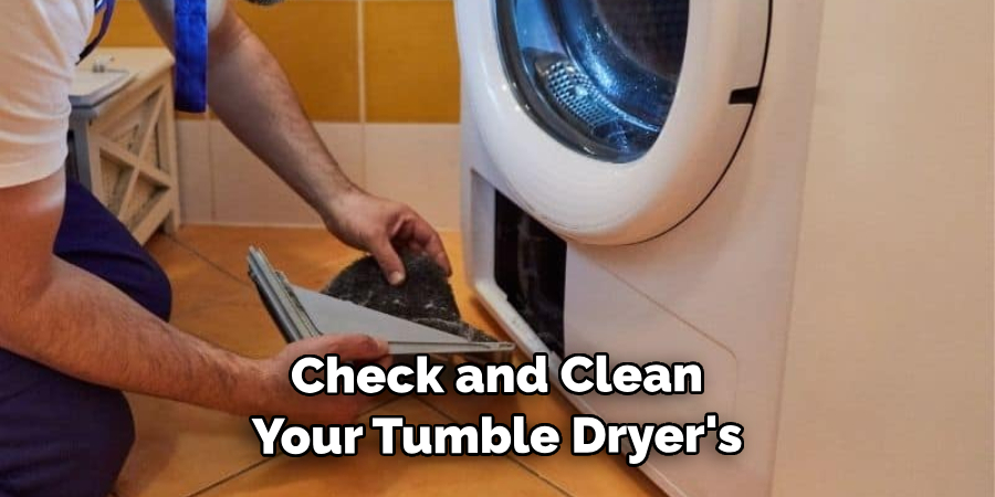 Check and Clean Your Tumble Dryer's