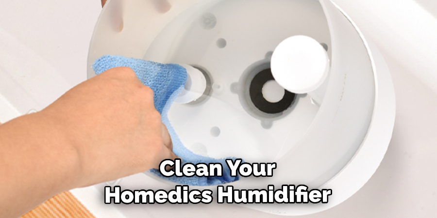 Clean Your Homedics Humidifier
