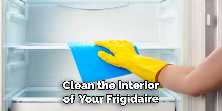 Clean the Interior of Your Frigidaire Mini Fridge