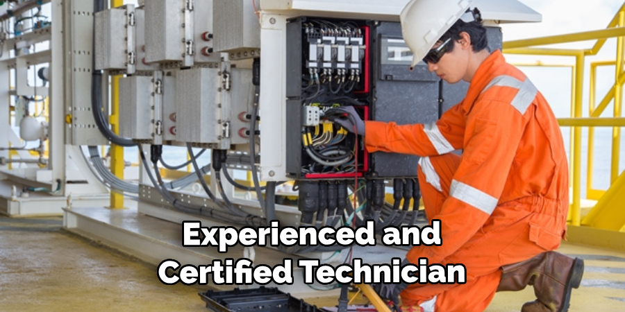 Experienced and Certified Technician