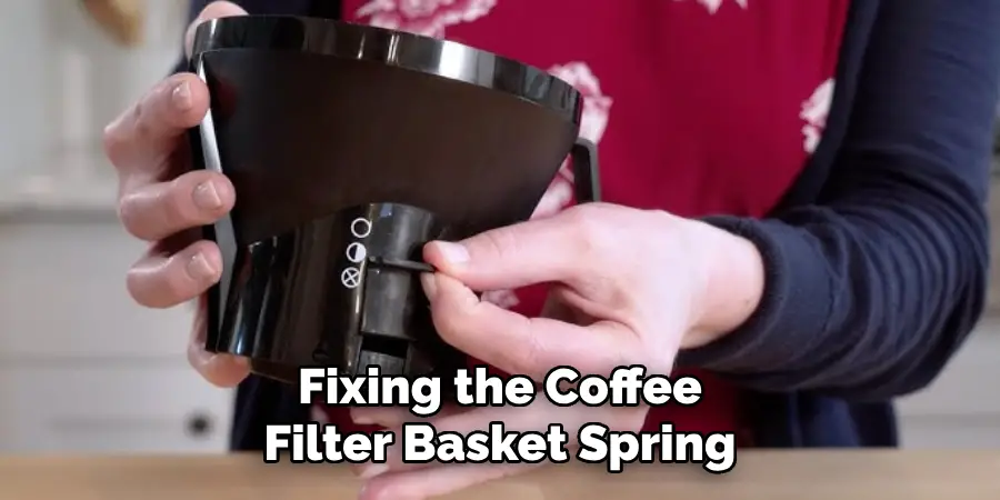 Fixing the Coffee Filter Basket Spring