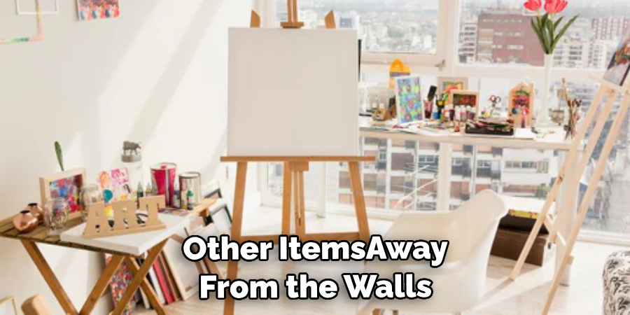 Furniture and Other Items Away From the Walls