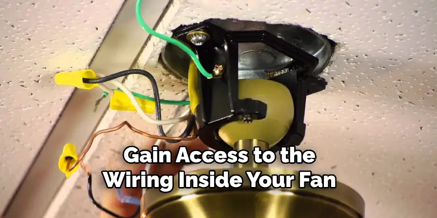 Gain Access to the Wiring Inside Your Fan