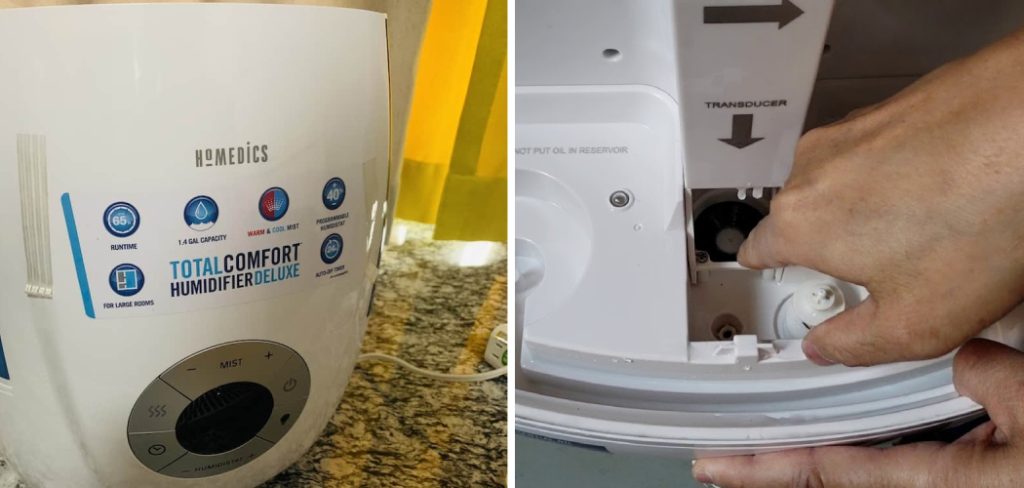 How Do You Clean a Homedics Humidifier
