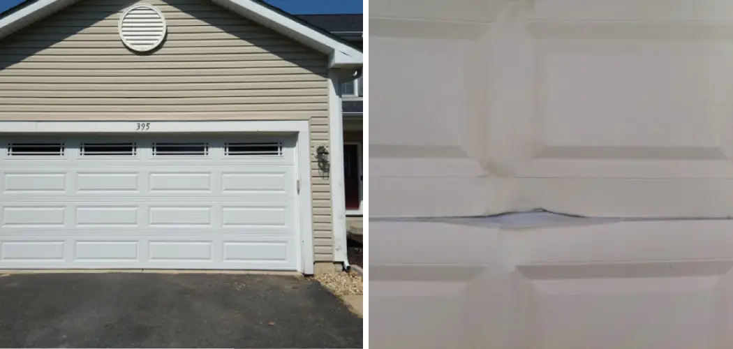 How to Fix Hole in Garage Door