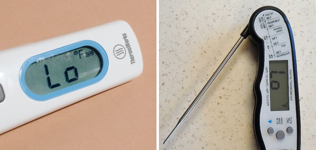 How to Fix Lo in Digital Thermometer