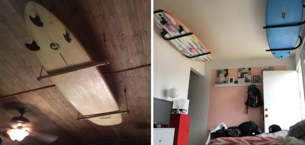 How to Hang Surfboard From Ceiling