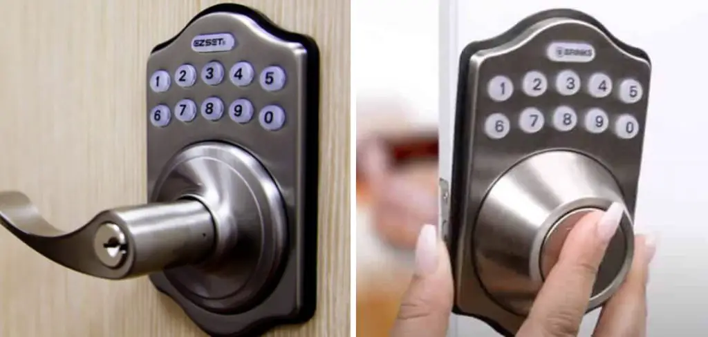 How to Reset Brinks Keypad Door Lock